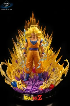 1/6 Scale Hell Super Saiyan 3 Son Goku - Dragon Ball Resin Statue - BLUE BAY Studio