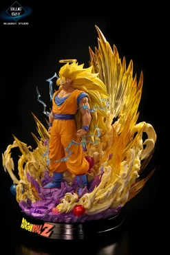 1/6 Scale Hell Super Saiyan 3 Son Goku - Dragon Ball Resin Statue - BLUE BAY Studio