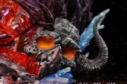 1/6 Scale Hellfire Monkey D. Luffy with LED - ONE PIECE Resin Statue - ZZDD Studios