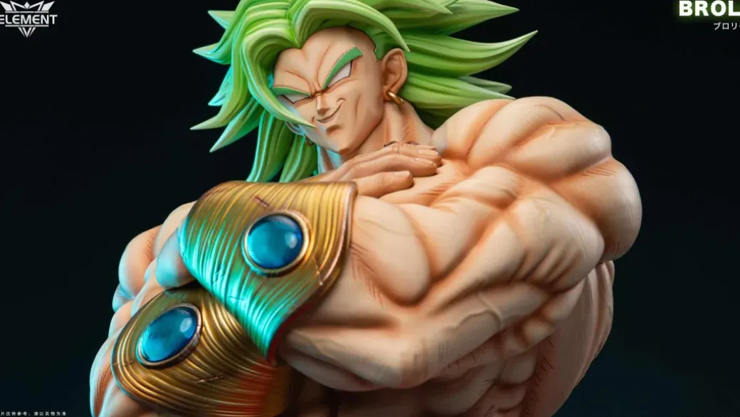1/4 Scale Holding Chest Broly - Dragon Ball Resin Statue - ELEMENT Studio