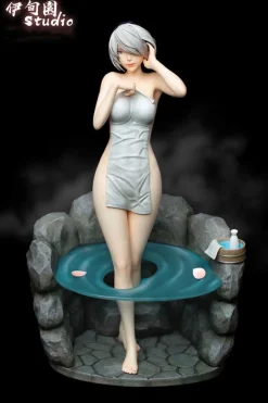 1/6 Scale Hot Springs Ver. YoRHa No.2 Type-B & YoRHa Type-A No.2 - NieR:Automata Resin Statue - YiDianYuan Studio