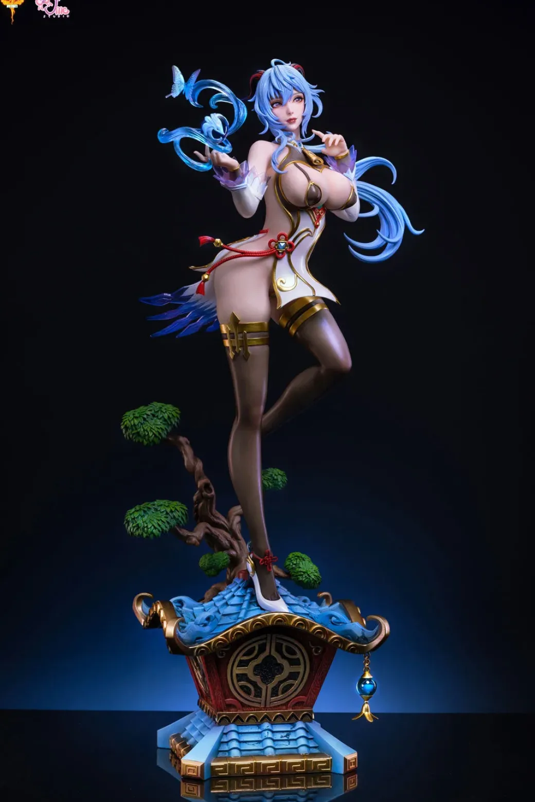 1/4 Scale Ice System Ganyu - Genshin Impact Resin Statue - DT-Studios