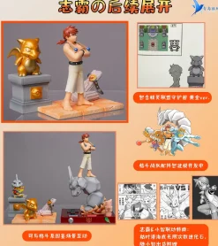 1/20 Scale Indigo Elite Four Generations I - Pokemon League Series - Pokemon Resin Statue - QN Studio