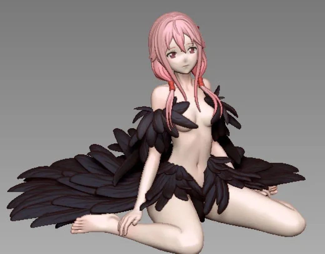 1/6 Scale Inori Yuzuriha - Guilty Crown Resin Statue - Thistles and Thorns Studio