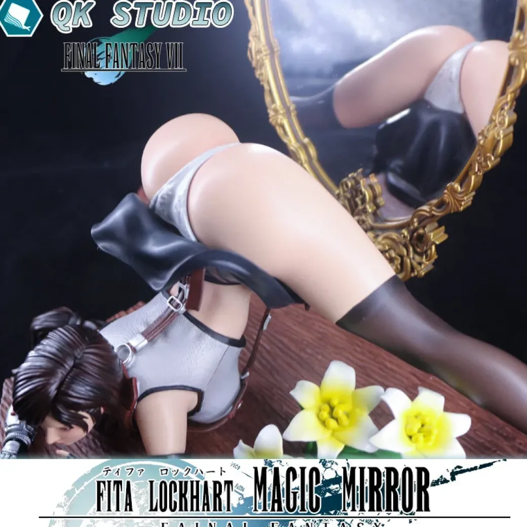 1/4 Scale Jack-O Tifa Lockheart with Magic Mirror - (FF7) Final Fantasy VII Resin Statue - QK Studio