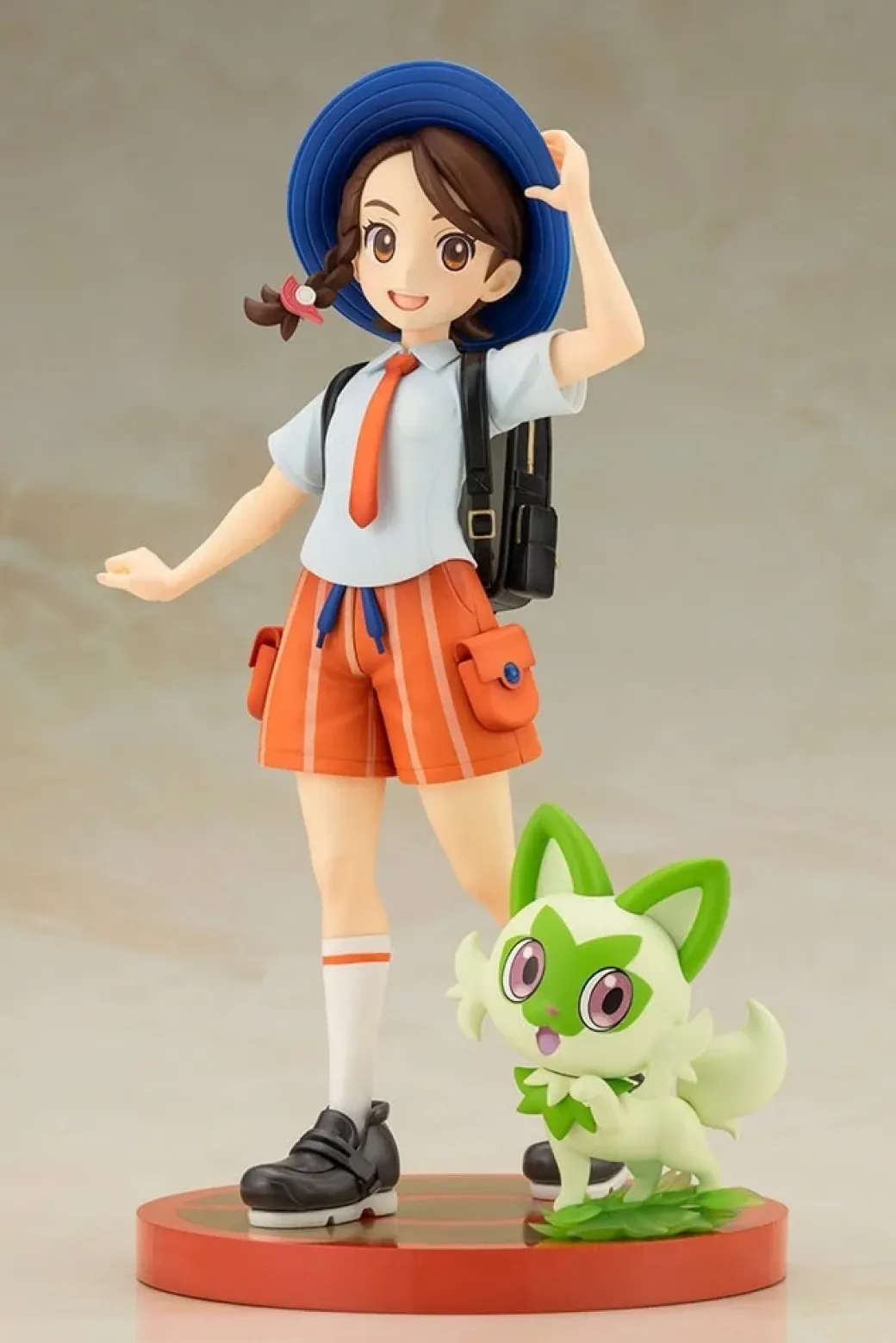 1/8 Scale Juliana & Sprigatito - Pokemon Official Statue - Kotobukiya