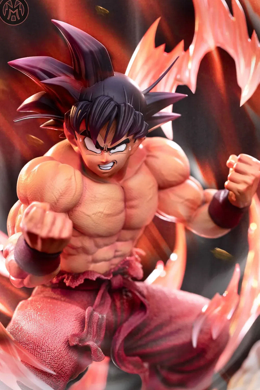 1/6 Scale Kaio-ken x3 Son Goku - Dragon Ball Resin Statue - MM Studios