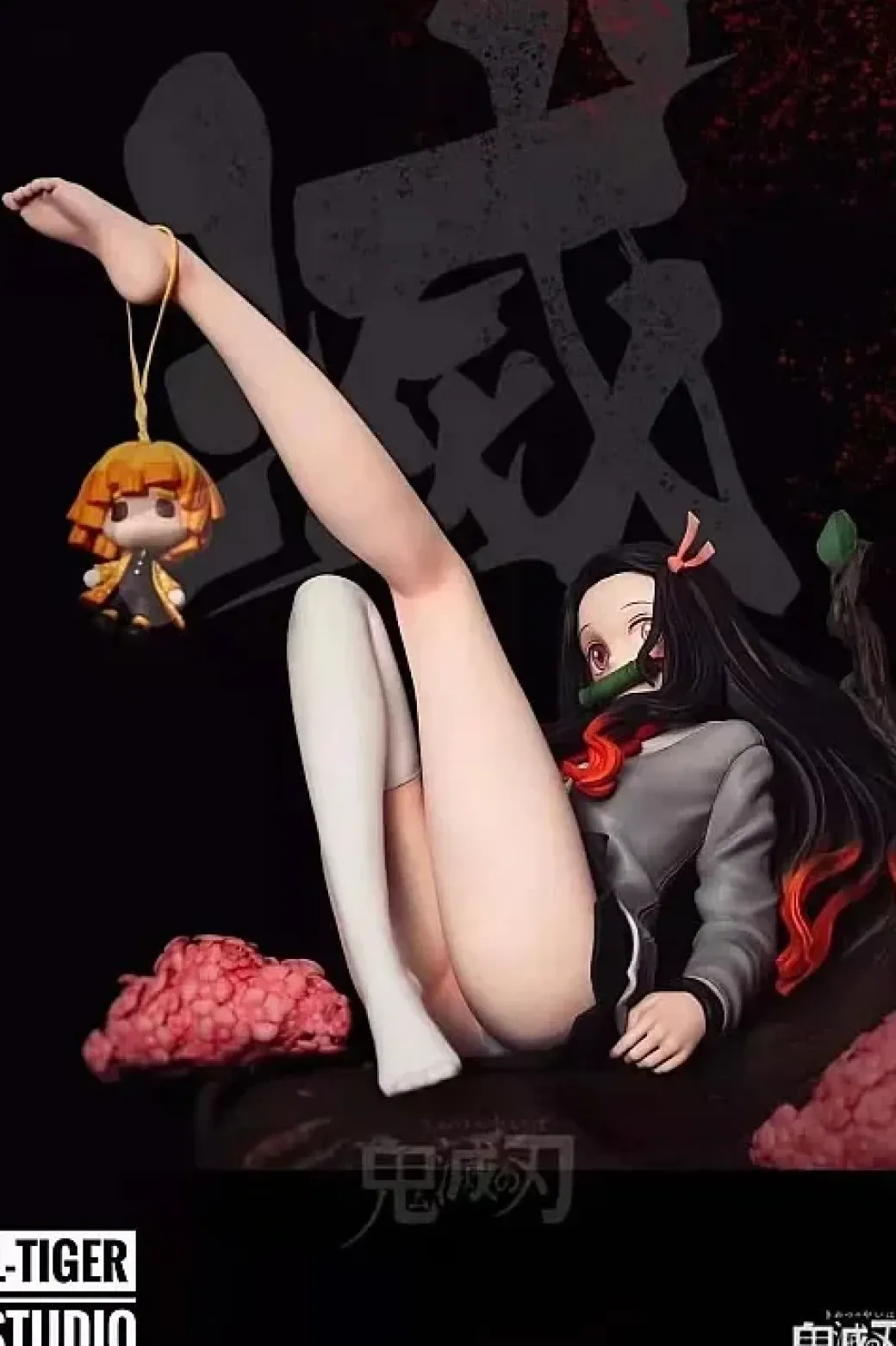 1/4 Scale Kamado Nezuko - Demon Slayer: Kimetsu No Yaiba Resin Statue - L-Tiger Studio