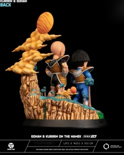 1/6 Scale Krillin/ Kuririn & Son Gohan on The Namek with LED - Dragon Ball Resin Statue - ShowTime Studio