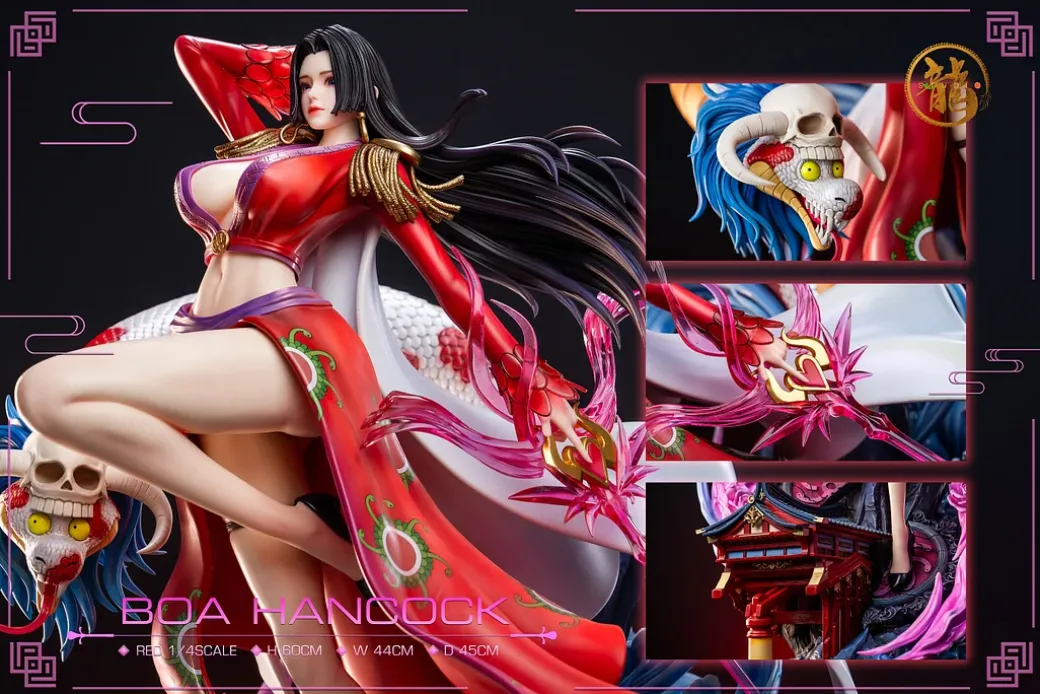 1/4 Scale Kuja Island Boa Hancock - ONE PIECE Resin Statue - Dragon Studios