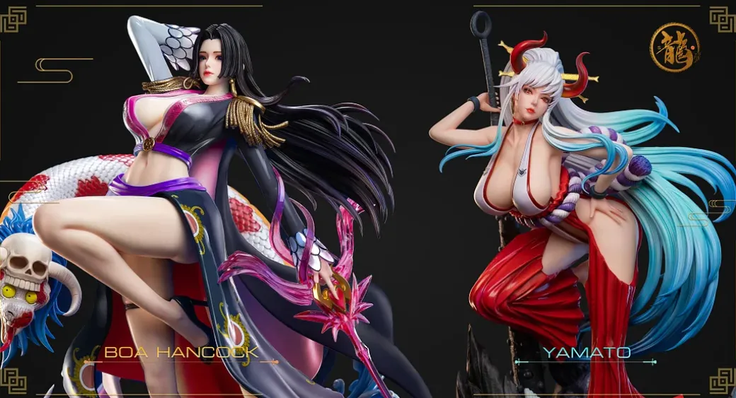 1/4 Scale Kuja Island Boa Hancock - ONE PIECE Resin Statue - Dragon Studios