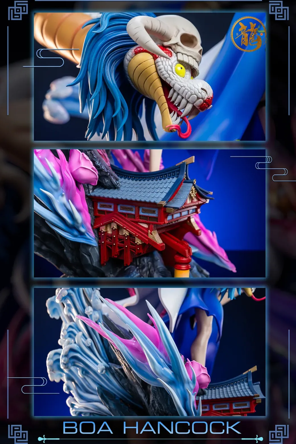 1/4 Scale Kuja Island Boa Hancock - ONE PIECE Resin Statue - Dragon Studios