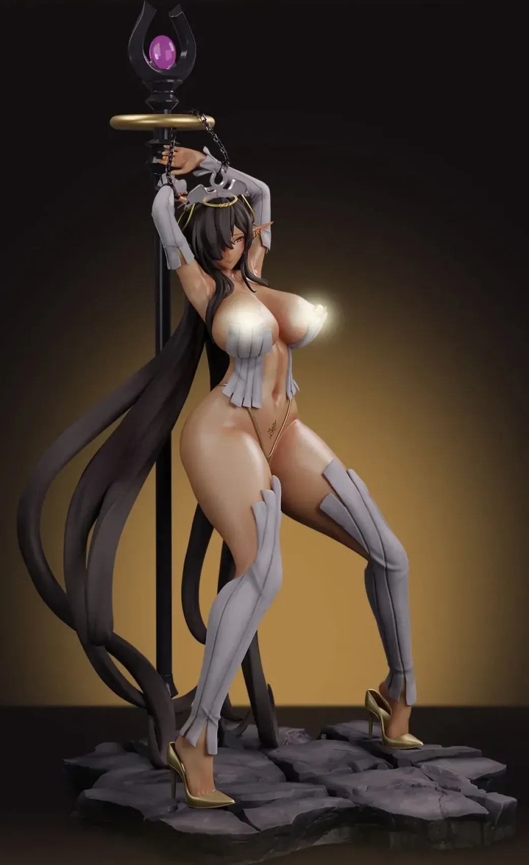 1/4 Scale Kuroinu Series Olga Discordia - Mudae Statue - Whale Song Studios