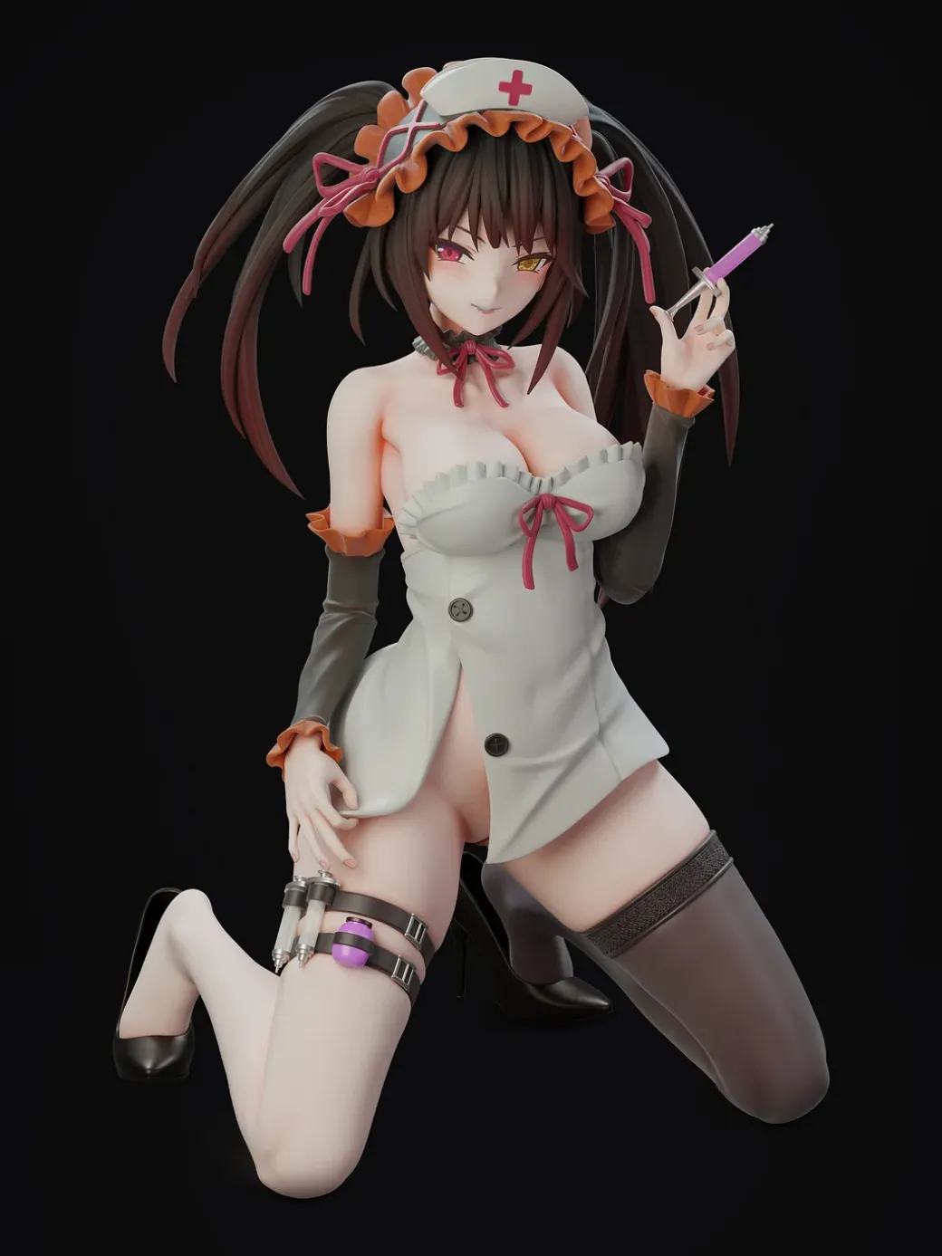 1/6 Scale Kurumi Tokisaki - Date a Live Resin Statue - Thistles and Thorns Studio