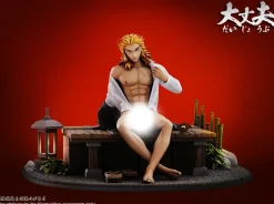 1/6 Scale Kyojuro Rengoku with LED - Demon Slayer: Kimetsu no Yaiba Resin Statue - DaZhangFu Studio