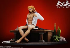 1/6 Scale Kyojuro Rengoku with LED - Demon Slayer: Kimetsu no Yaiba Resin Statue - DaZhangFu Studio