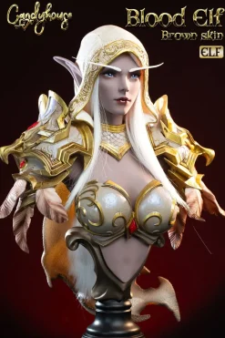 1/3 Scale Lady Sylvanas Windrunner Bust Statue - World of Warcraft Resin Statue - CandyHouse Studio