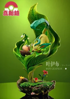 1/10 Scale Leafeon, Glaceon & Sylveon - Pokemon Resin Statue - ZhenXinZhen Studios