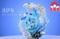 1/10 Scale Leafeon, Glaceon & Sylveon - Pokemon Resin Statue - ZhenXinZhen Studios