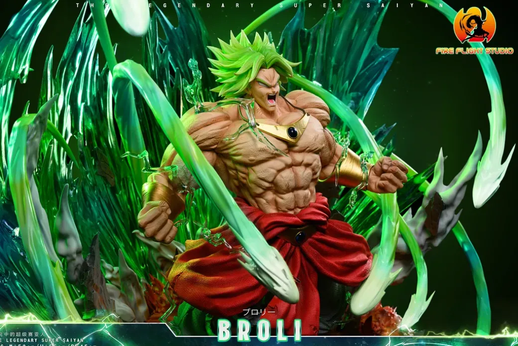 1/6 Scale Legendary Super Saiyan Broly with LED - Dragon Ball Resin Staue - Fire Flight Studio