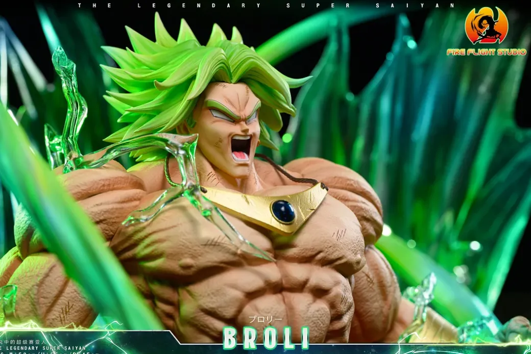 1/6 Scale Legendary Super Saiyan Broly with LED - Dragon Ball Resin Staue - Fire Flight Studio