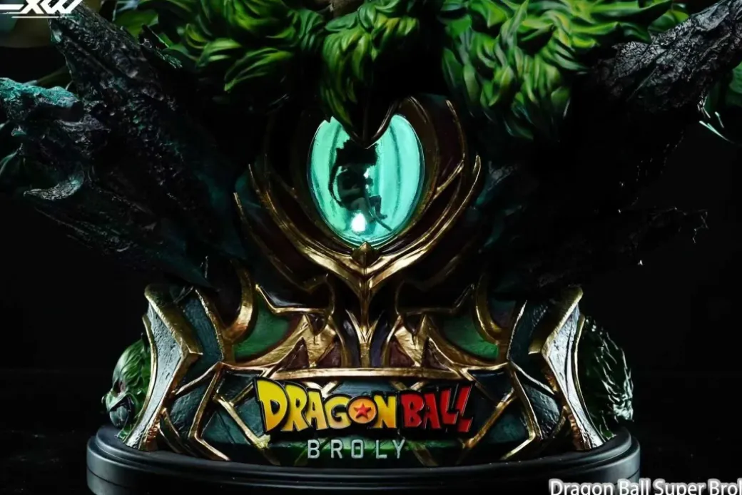 1/4 Scale Legendary Super Saiyan Broly with LED - Dragon Ball Resin Statue - FXW Studio