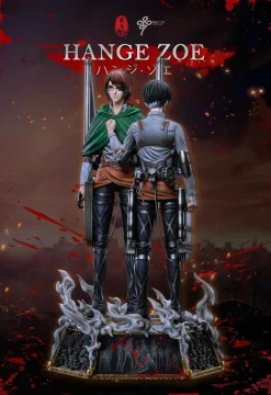 1/6 Scale Levi Ackerman & Hange Zoe - Attack on Titan Resin Statue - LC-Studios