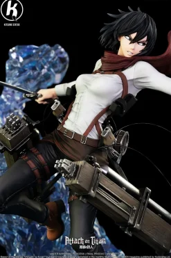 1/6 Scale Licensed Mikasa Ackerman - Attack On Titan Resin Statue - Kitsune Statue