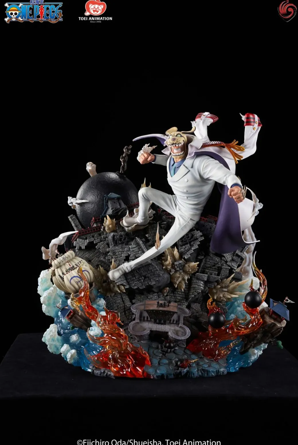 1/6 Scale Licensed Monkey D. Garp - ONE PIECE Resin Statue - WuJi Studios