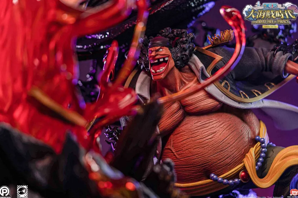 1/6 Scale Licensed Portgas D. Ace VS Blackbeard Marshall D. Teach - ONE PIECE Resin Statue - Penguin Toys Studio