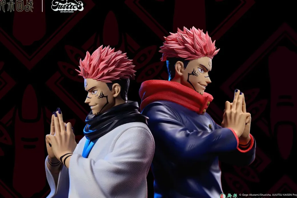 1/4 Scale Licensed Ryomen Sukuna - Jujutsu Kaisen Resin Statue - Justice Intentions Studio