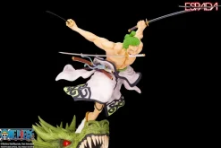 1/8 Scale Licensed Wano Country Santoryu Roronoa Zoro - ONE PIECE Resin Statue - Espada Art Studios