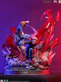 1/6 Scale Licensed Yuji Itadori & Nobara Kugisaki with LED - Jujutsu Kaisen Resin Statue - MoNaHunRan Studio