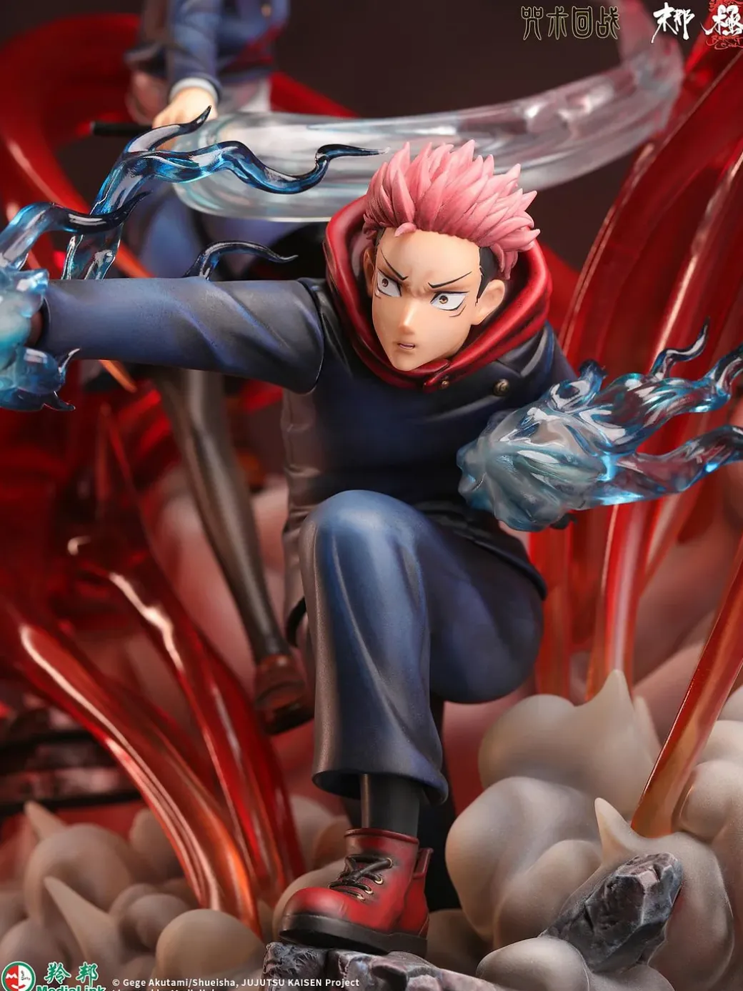 1/6 Scale Licensed Yuji Itadori & Nobara Kugisaki with LED - Jujutsu Kaisen Resin Statue - MoNaHunRan Studio