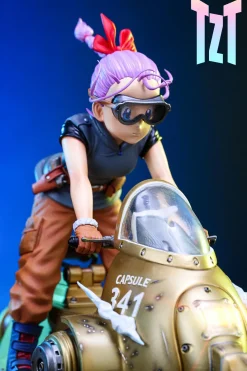 1/6 Scale Little Son Goku & Bulma with LED - Dragon Ball Resin Statue - TZT Studio