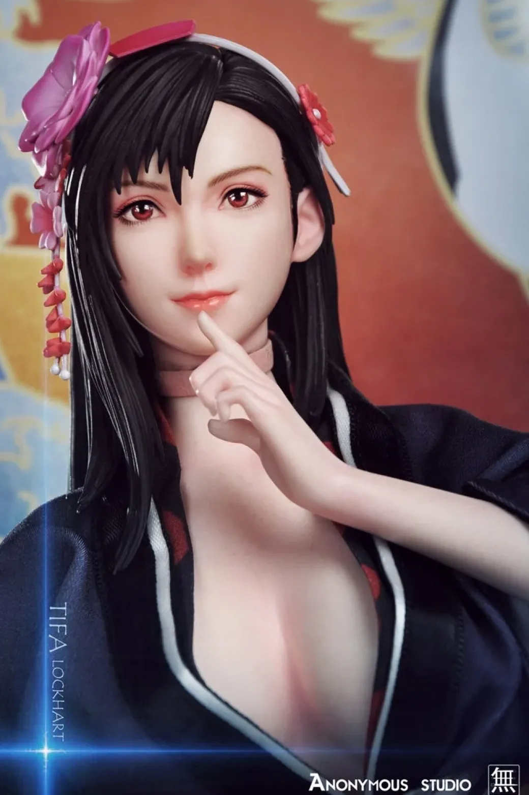 1/4 Scale Lockhart Tifa with LED - (FF7) Final Fantasy VII Resin Statue - Anonymous Studios