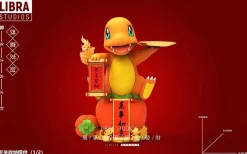 1/2 Scale Lucky Charmander - Pokemon Resin Statue - LIBRA Studios