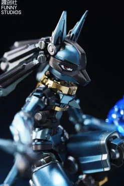 1/8 Scale Machine Lucario - Pokemon Resin Statue - Funny Studios
