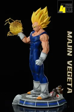 1/4 Scale Majin Vegeta with LED - Dragon Ball Resin Statue - F4 Studios