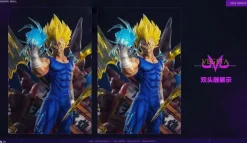 1/6 Scale Majin Vegeta with LED - Dragon Ball Resin Statue - Du-Studio