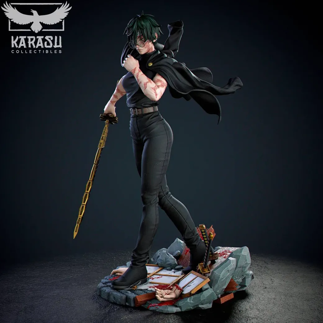 1/6 Scale Maki Zenin - Jujutsu Kaisen Resin Statue - KARASU Studio