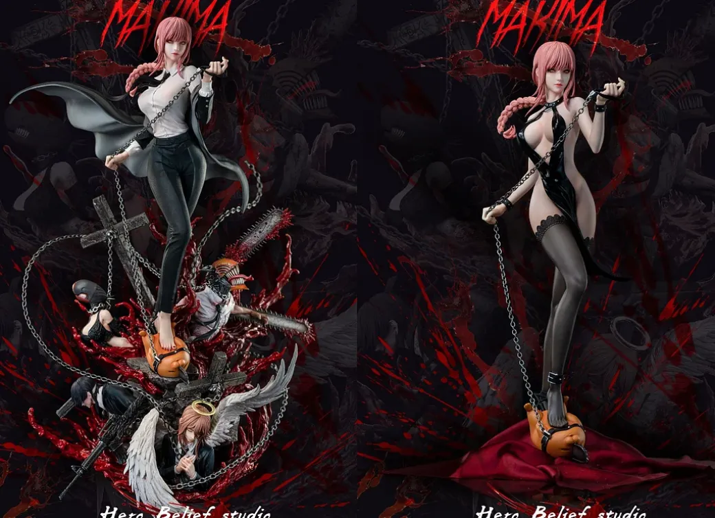 1/4 Scale Makima - Chainsaw Man Resin Statue - Hero Belief Studios