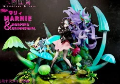 1/7 Scale Marnie & Grimmsnarl & Morpeko - Pokemon Statue - Spiketown Studio