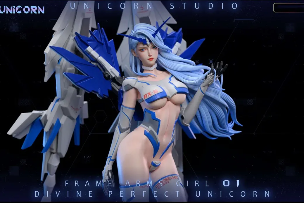 1/6 Scale Mecha Girl 1.0 - Original Design Resin Statue - Unicorn Studios