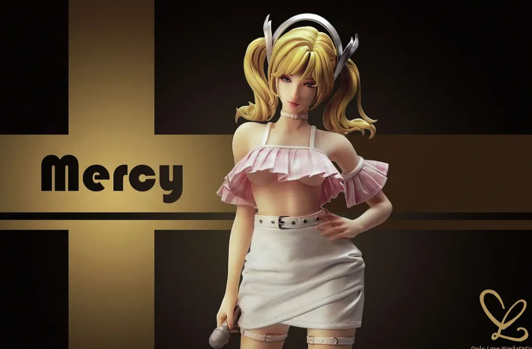 1/4 Scale Mercy - Overwatch Resin Statue - Only Love Workstation