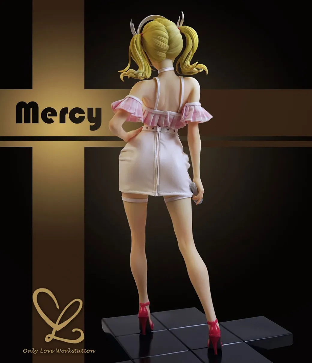 1/4 Scale Mercy - Overwatch Resin Statue - Only Love Workstation