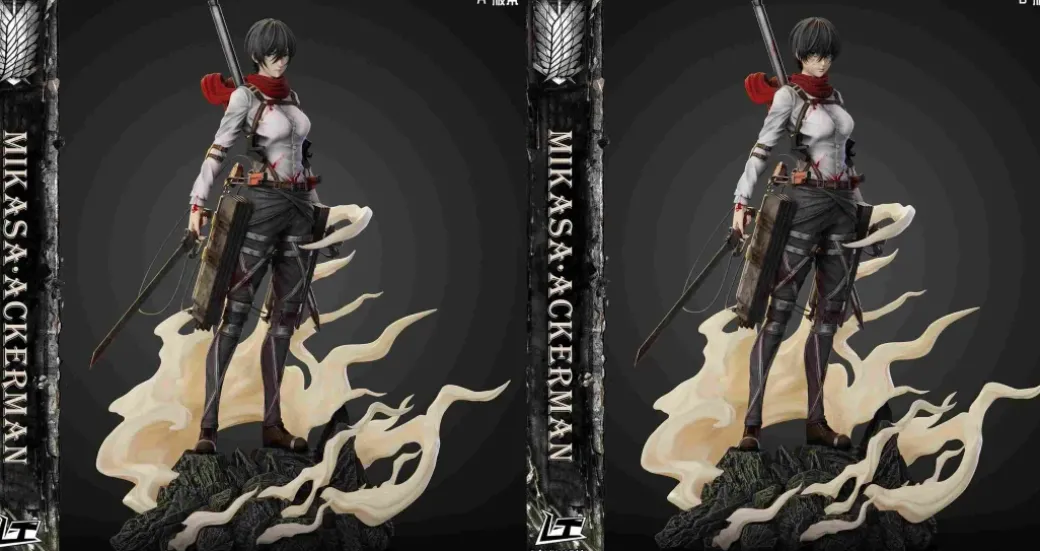 1/6 Scale Mikasa Ackerman - Attack On Titan Resin Statue - Light Team Studios