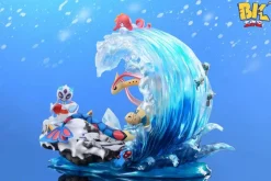 1/6 Scale Milotic vs Froslass - Pokemon Resin Statue - BK Studio