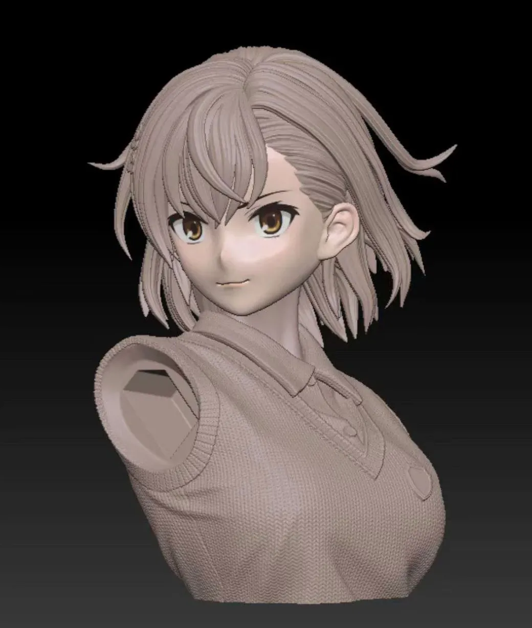1/4 Scale Misaka Mikoto - A Certain Scientific Railgun Resin Statue - Beast Studio