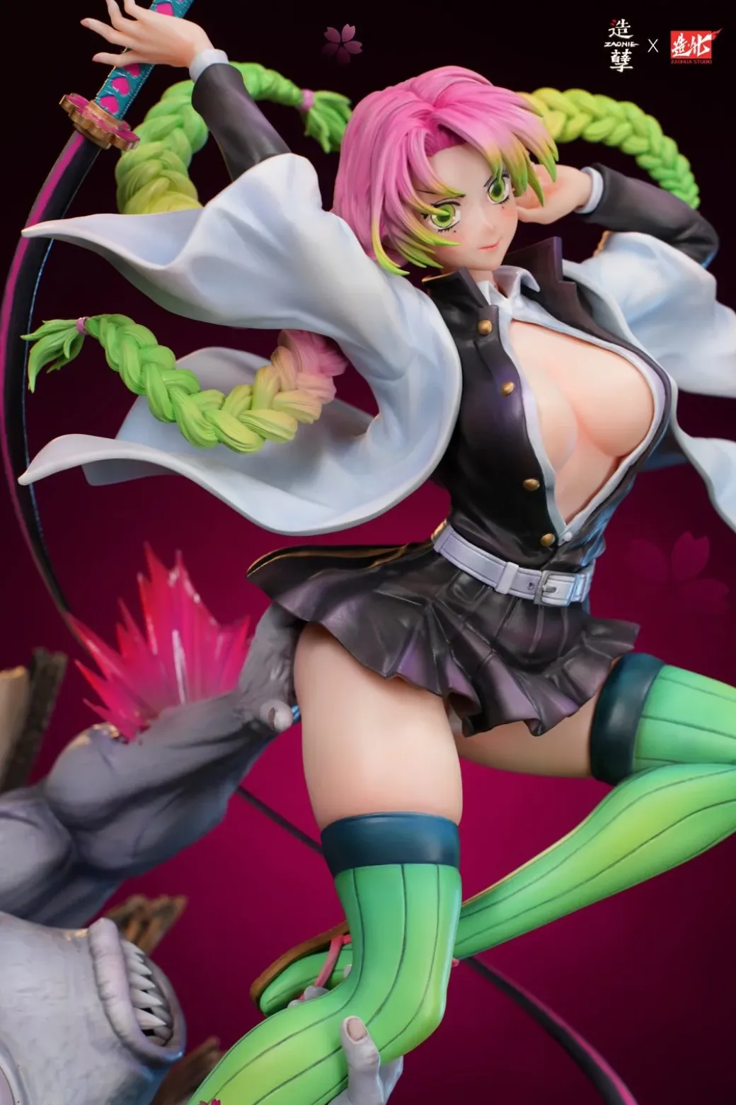 1/6 Scale Mitsuri Kanroji - Demon Slayer: Kimetsu no Yaiba Resin Statue - Zaonie Studios